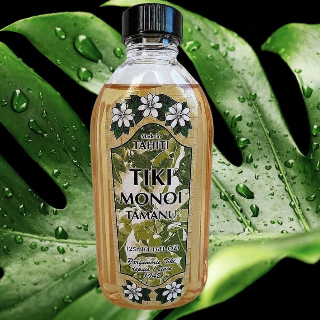 Monoï de Tahiti au tamanu, flacon de 120 ml - Couleurs du Fénua