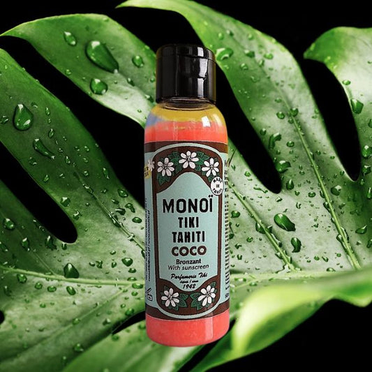 Monoï solaire de Tahiti à la noix de coco, flacon de 60 ml - Couleurs du Fénua